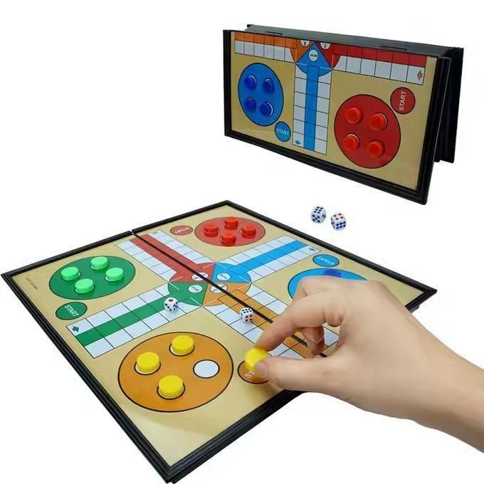 Ludo Parchis Pliable Magnétique