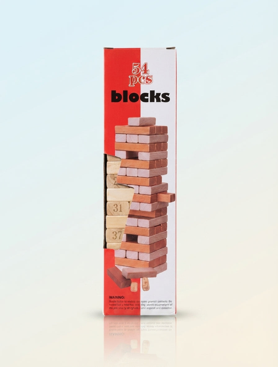 Jenga Blocks 54 Pièces